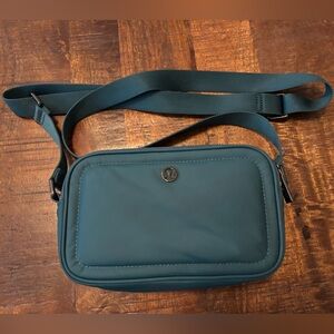 Lululemon blue crossbody bag